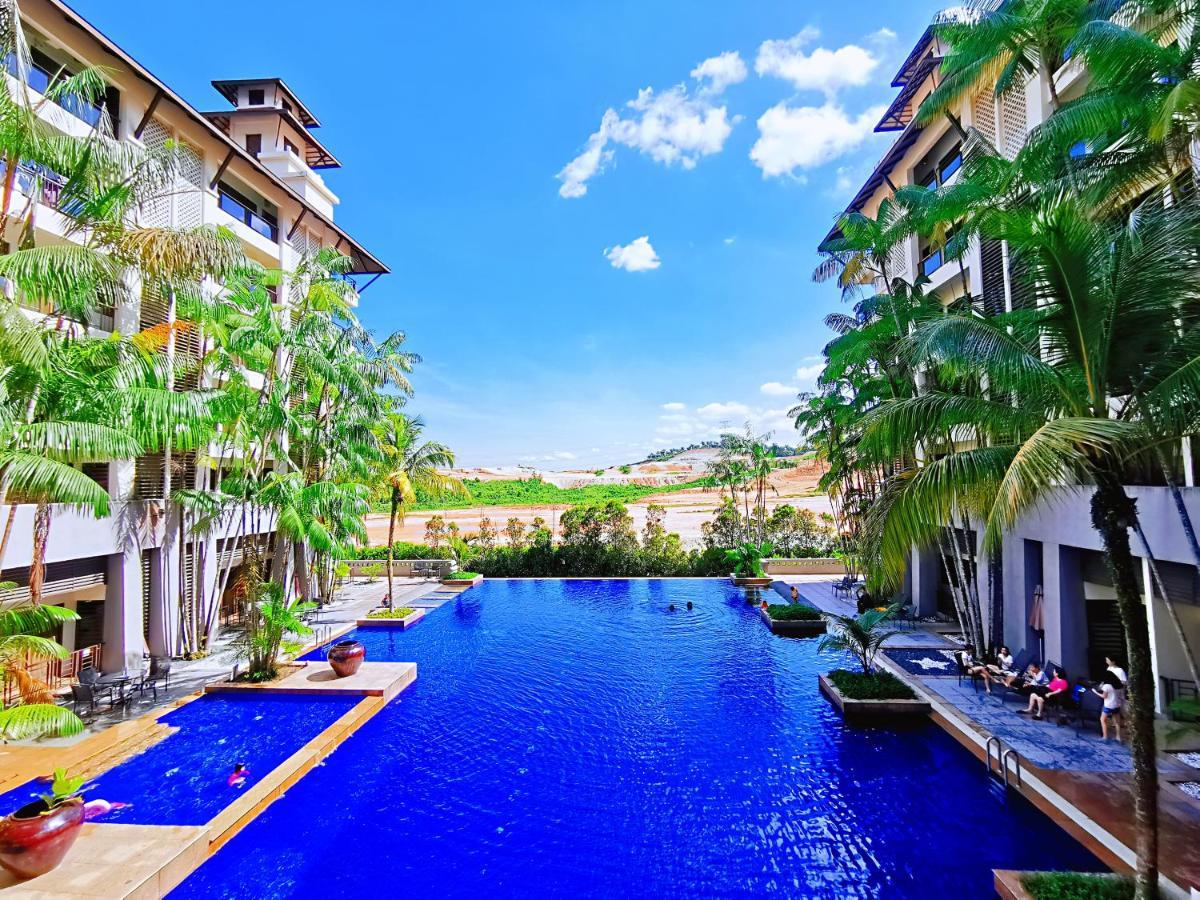 【Amazing】Pool View 2Br Suite @ Pulai Springs Resort Skudai Exterior foto